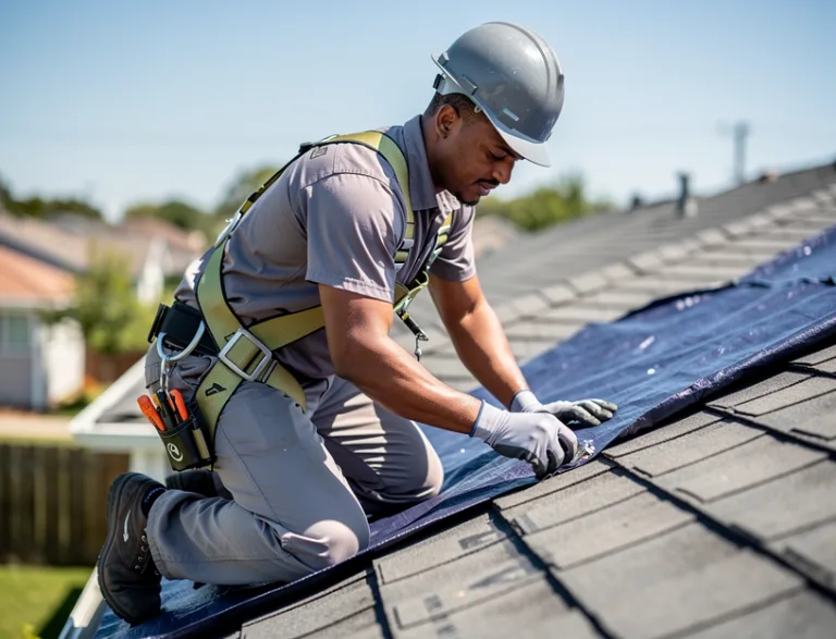 Roof Tarping service in Columbus
